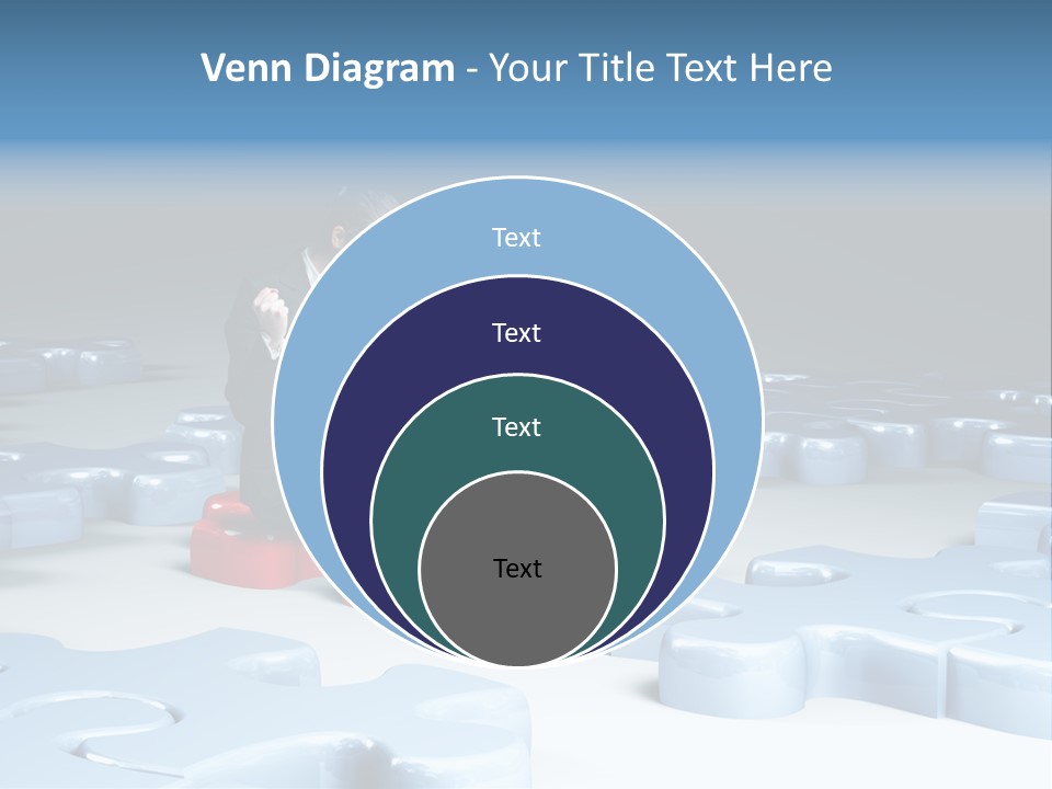 Jigsaw Plan Success PowerPoint Template