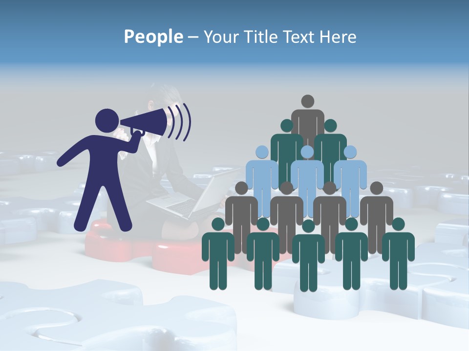 Jigsaw Plan Success PowerPoint Template