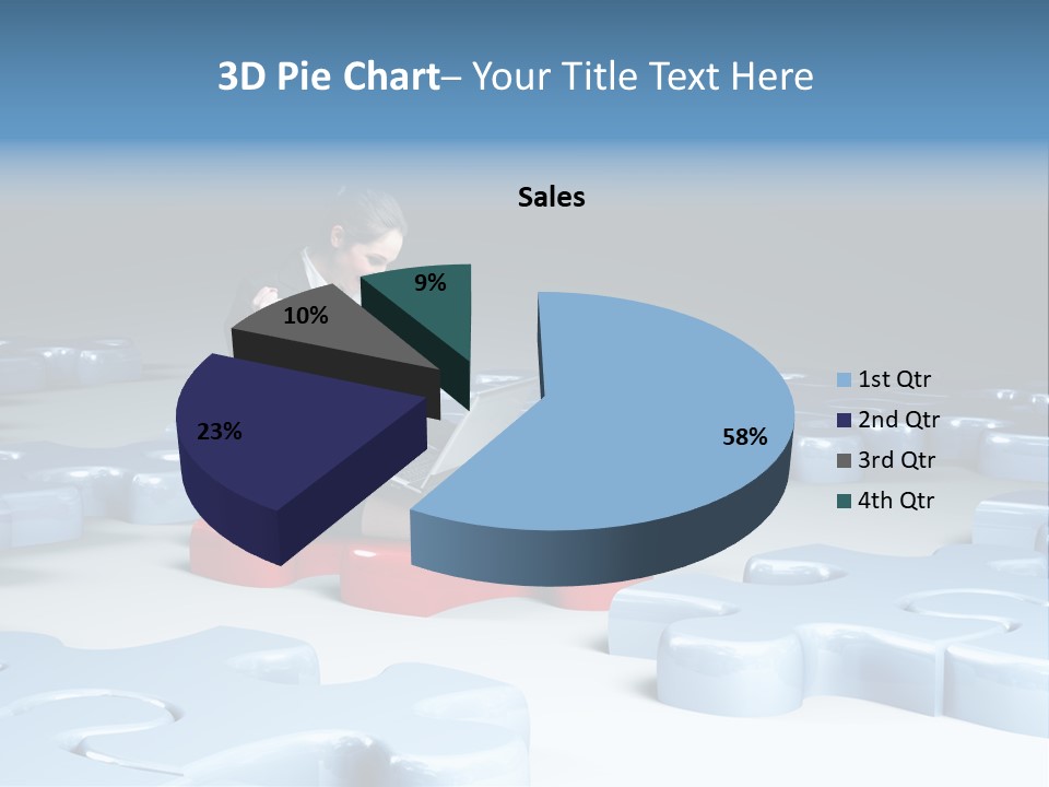 Jigsaw Plan Success PowerPoint Template