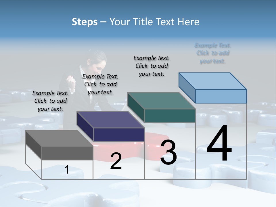 Jigsaw Plan Success PowerPoint Template