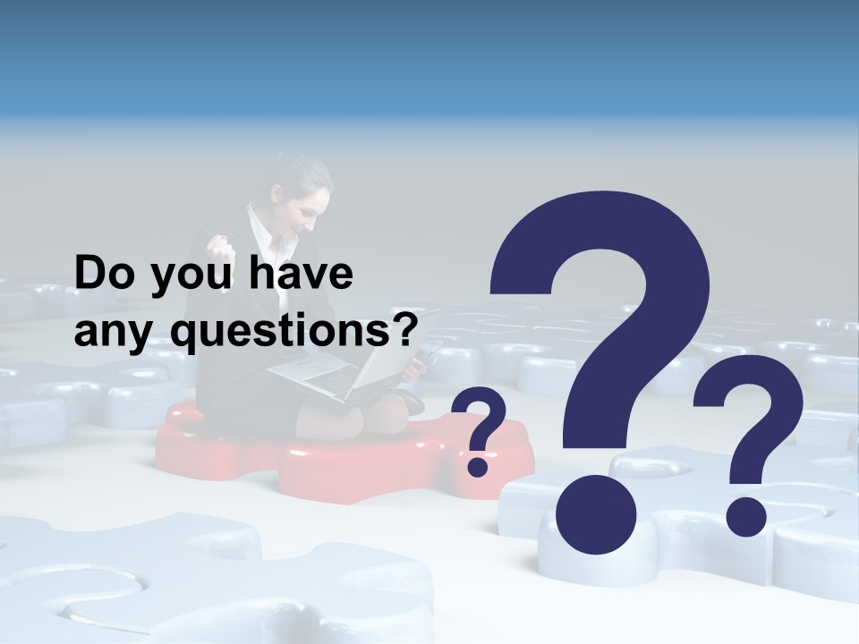 Jigsaw Plan Success PowerPoint Template