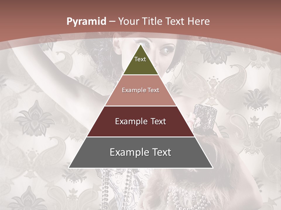 Glamour Texture Vogue PowerPoint Template