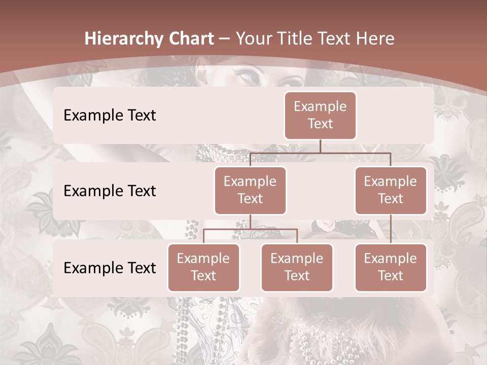 Glamour Texture Vogue PowerPoint Template