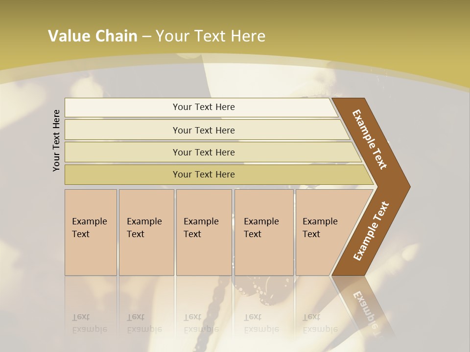 Glamour Net Portrait PowerPoint Template