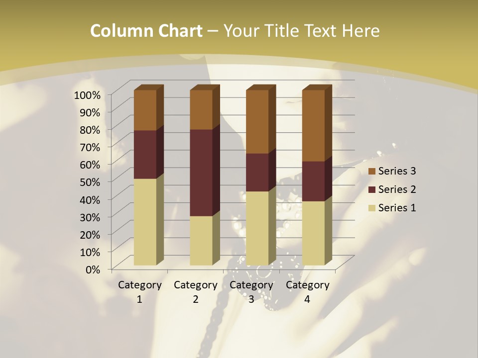Glamour Net Portrait PowerPoint Template