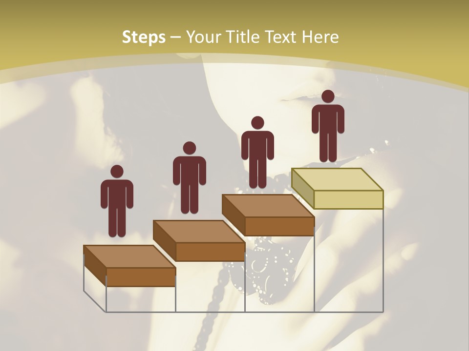 Glamour Net Portrait PowerPoint Template