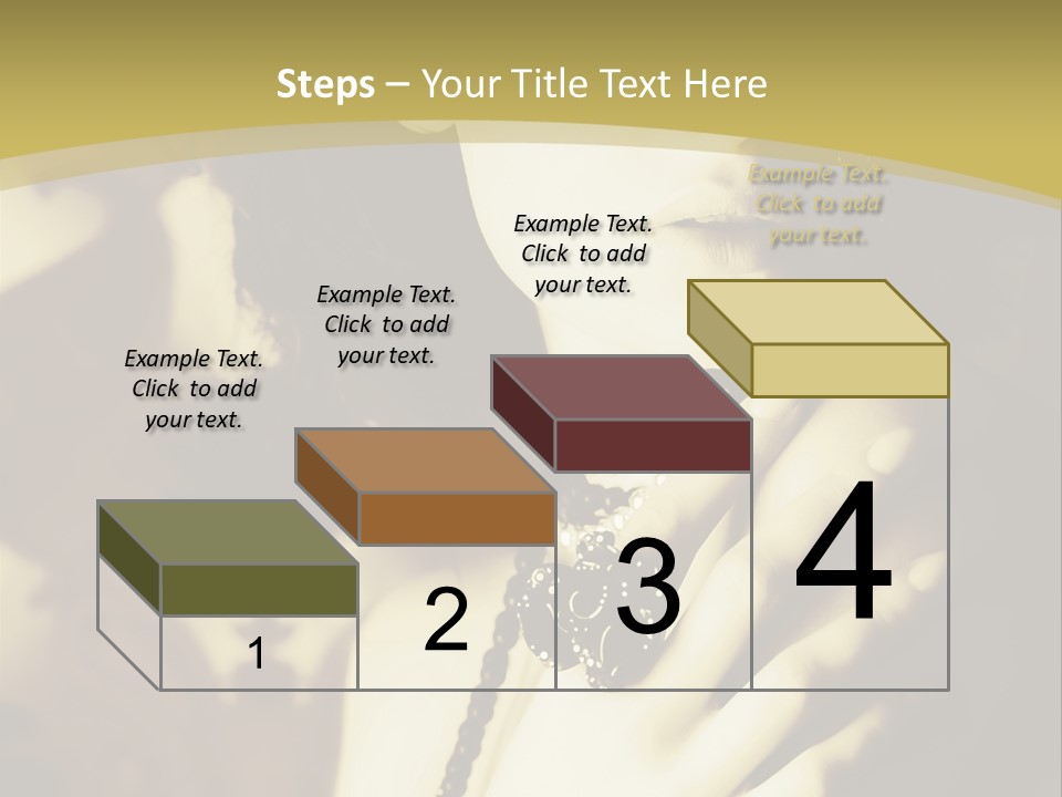 Glamour Net Portrait PowerPoint Template