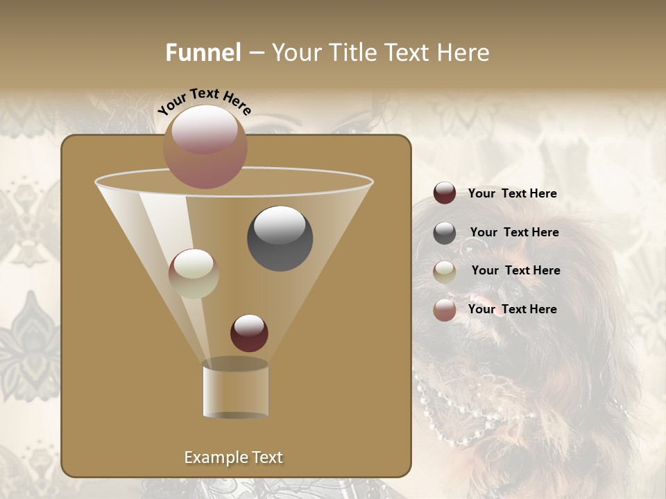 Elegant Model Portrait PowerPoint Template