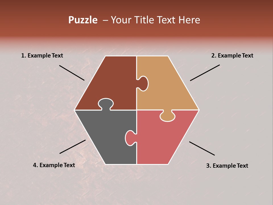 Rough Reflection Strong PowerPoint Template