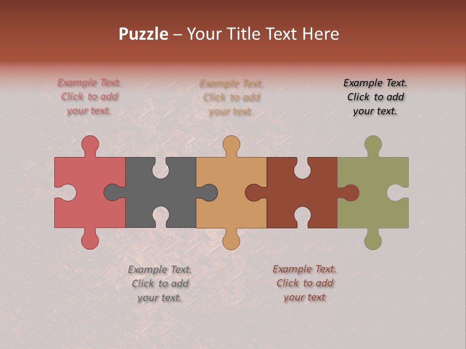 Rough Reflection Strong PowerPoint Template