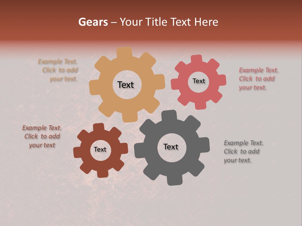 Rough Reflection Strong PowerPoint Template