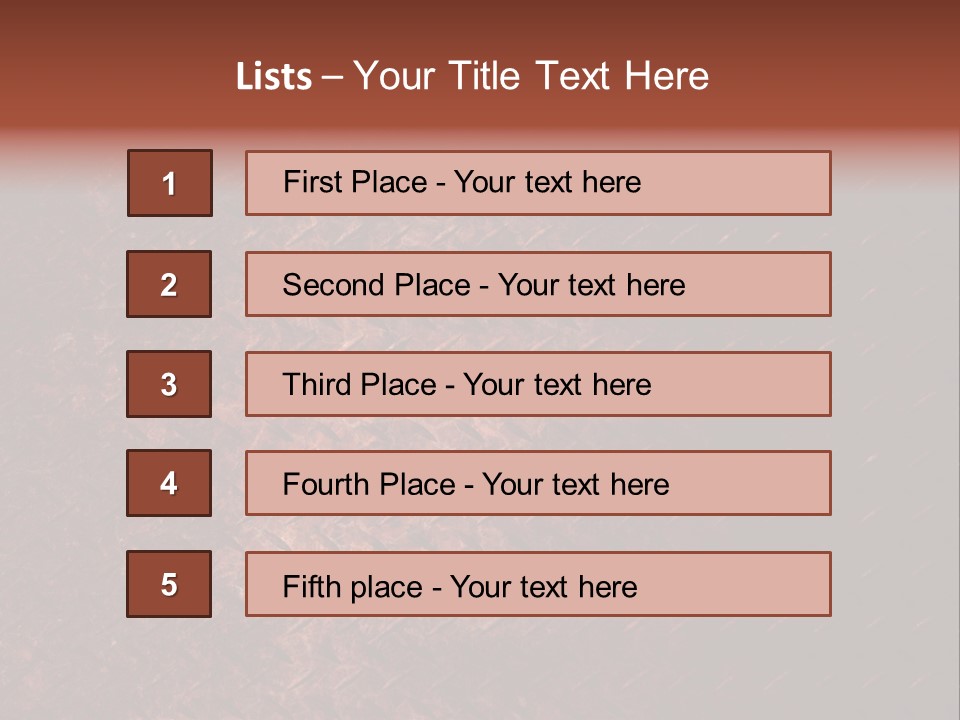 Rough Reflection Strong PowerPoint Template