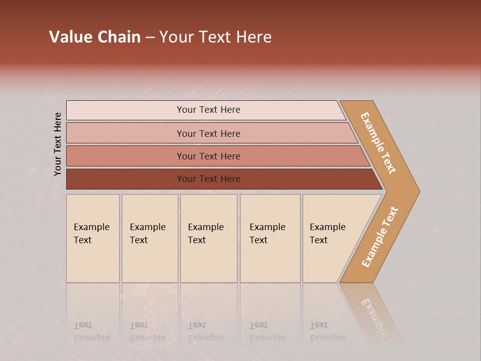 Rough Reflection Strong PowerPoint Template