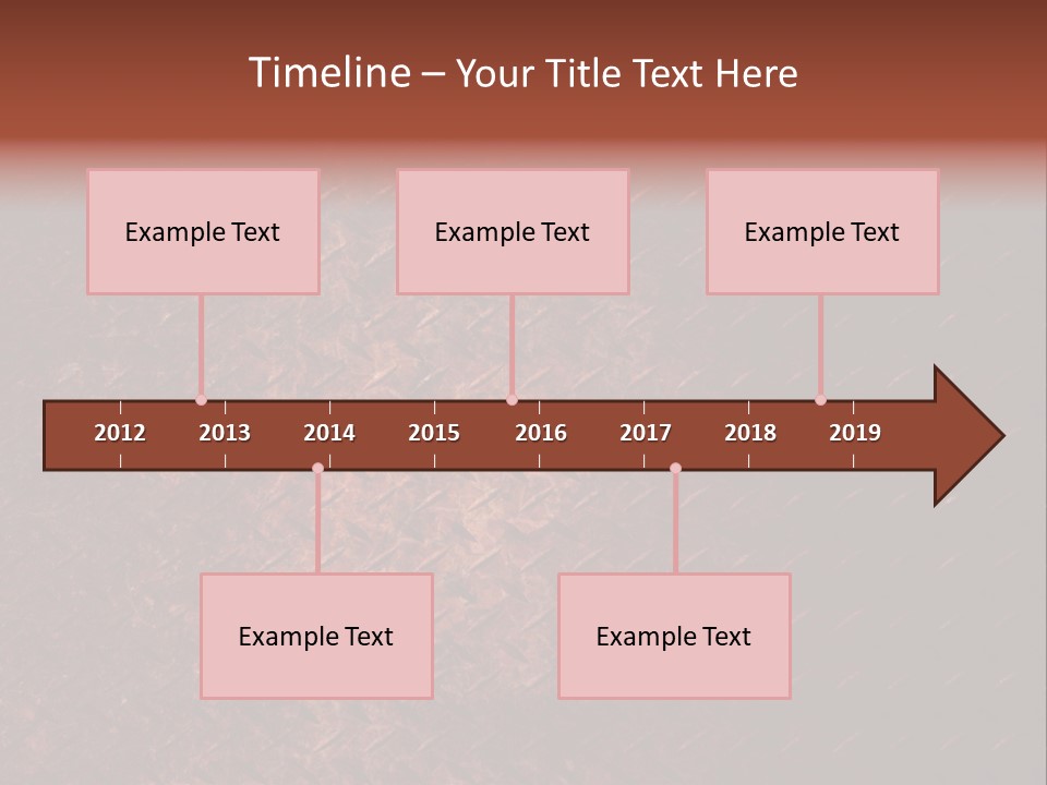 Rough Reflection Strong PowerPoint Template