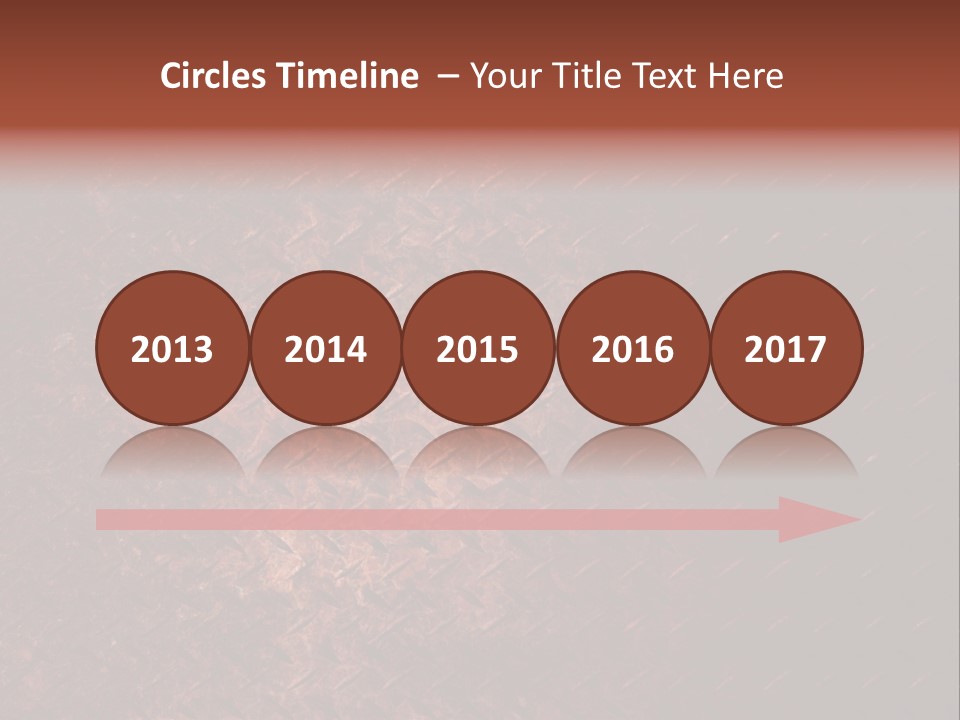 Rough Reflection Strong PowerPoint Template