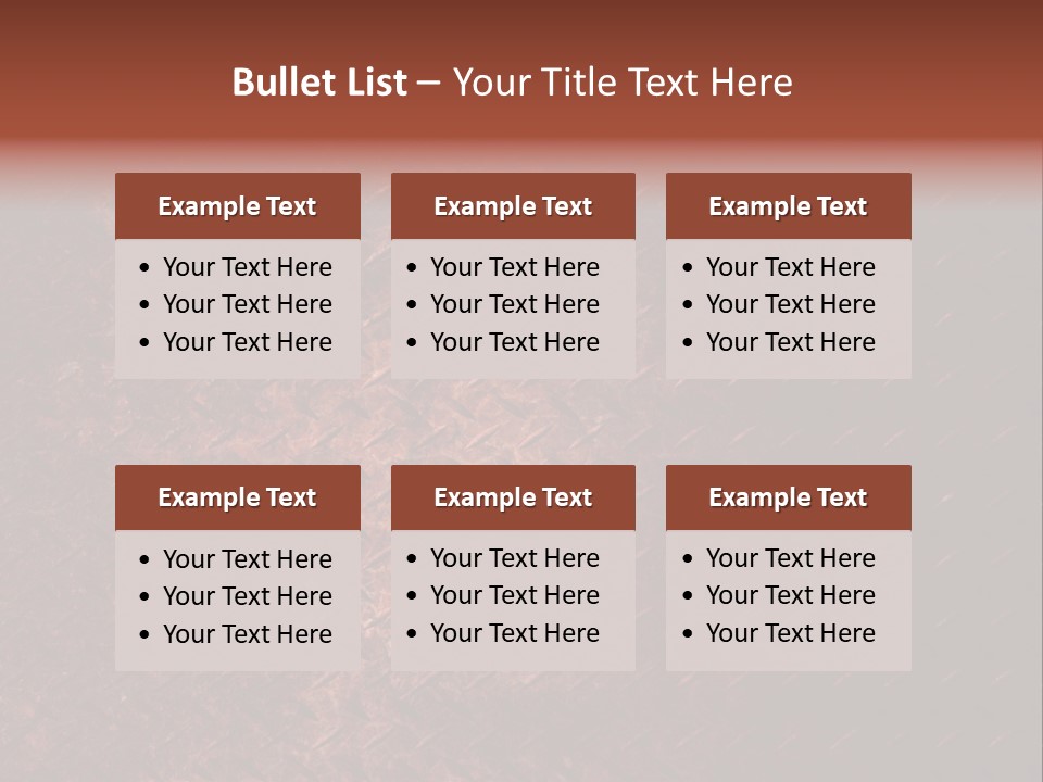 Rough Reflection Strong PowerPoint Template