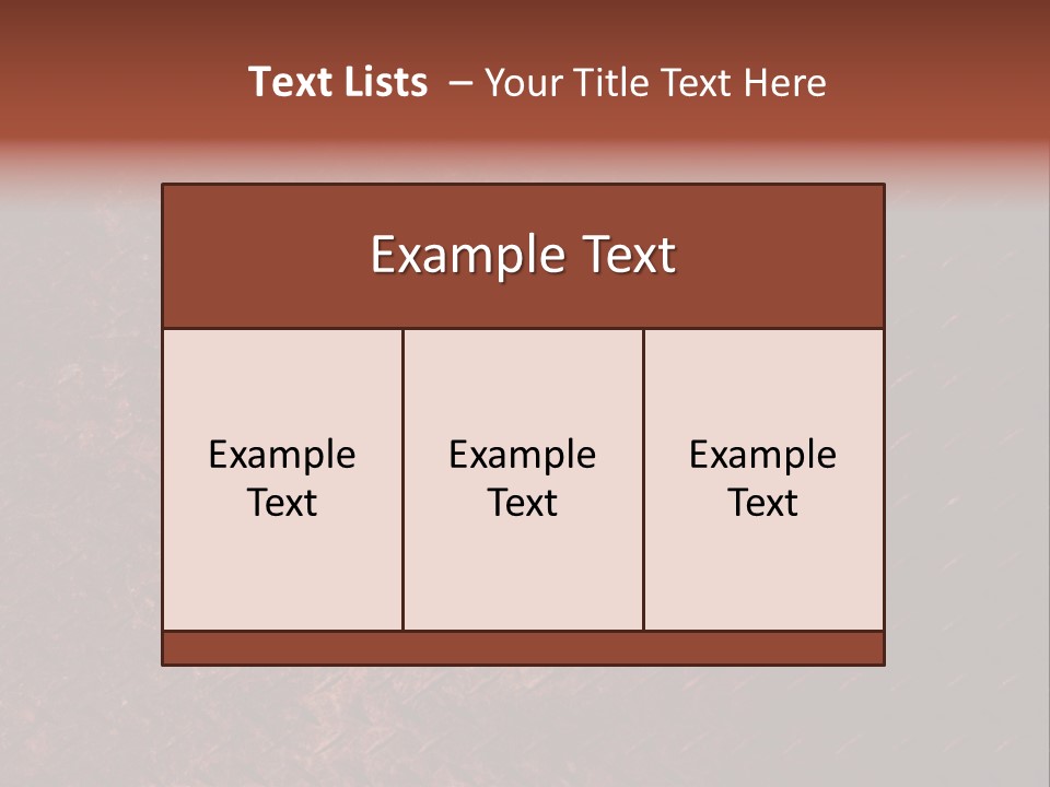 Rough Reflection Strong PowerPoint Template