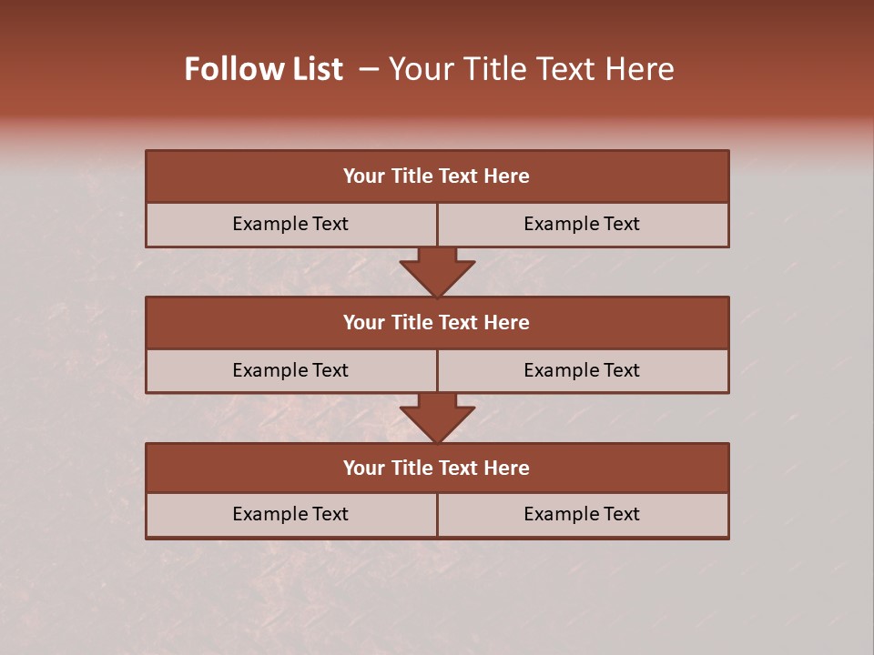 Rough Reflection Strong PowerPoint Template