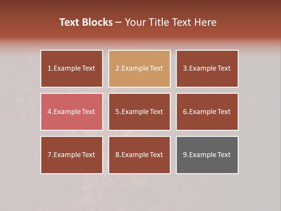 Rough Reflection Strong PowerPoint Template