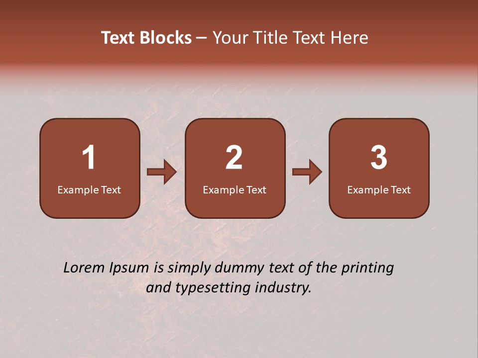 Rough Reflection Strong PowerPoint Template