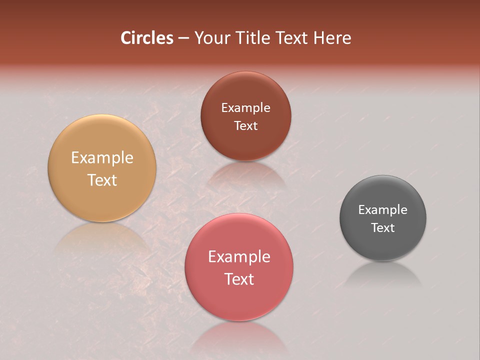 Rough Reflection Strong PowerPoint Template
