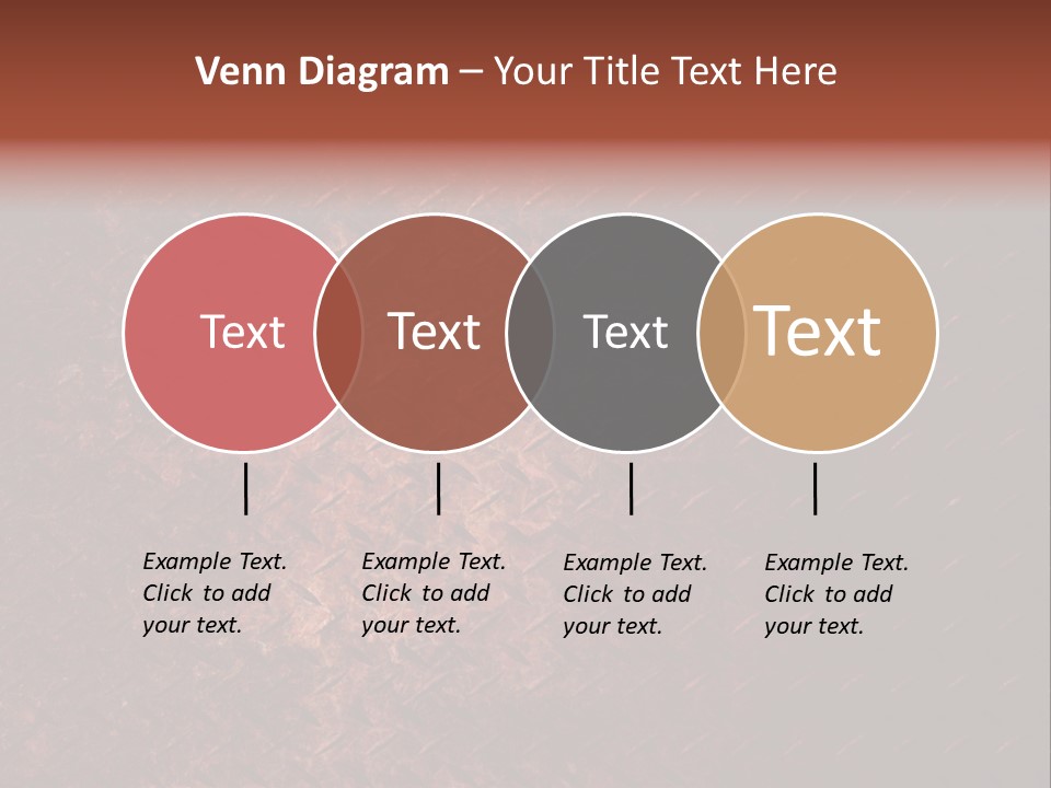 Rough Reflection Strong PowerPoint Template