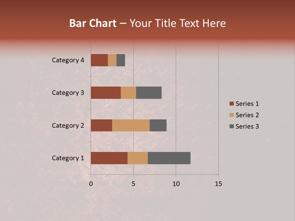 Rough Reflection Strong PowerPoint Template