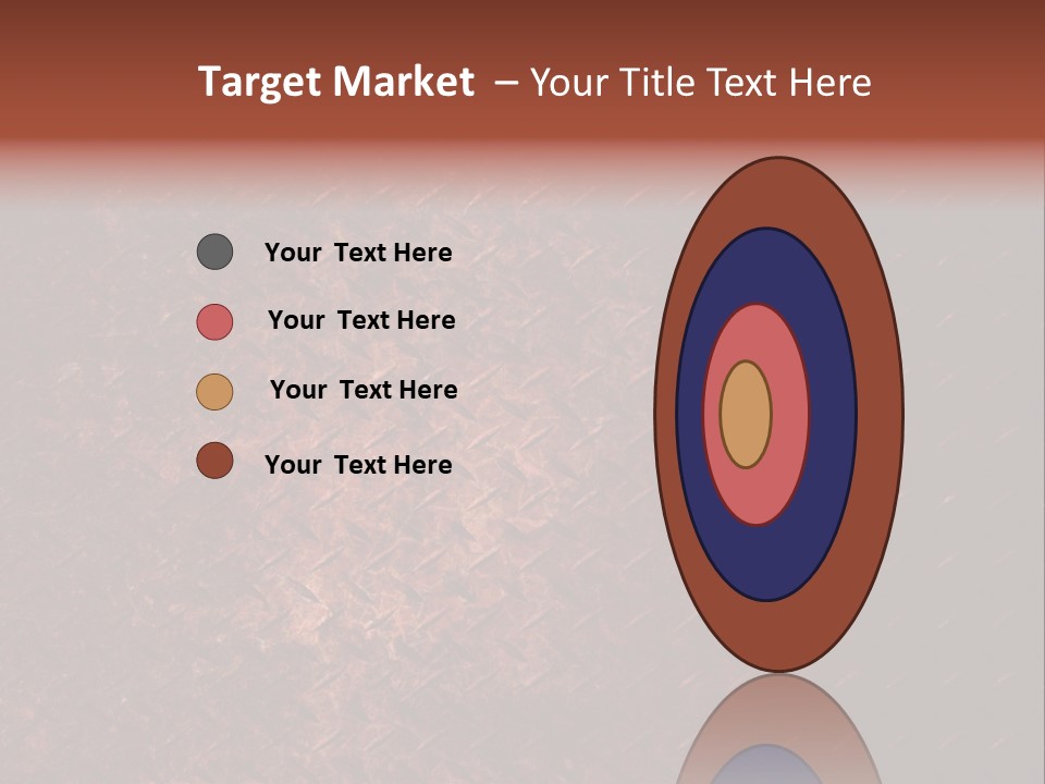 Rough Reflection Strong PowerPoint Template