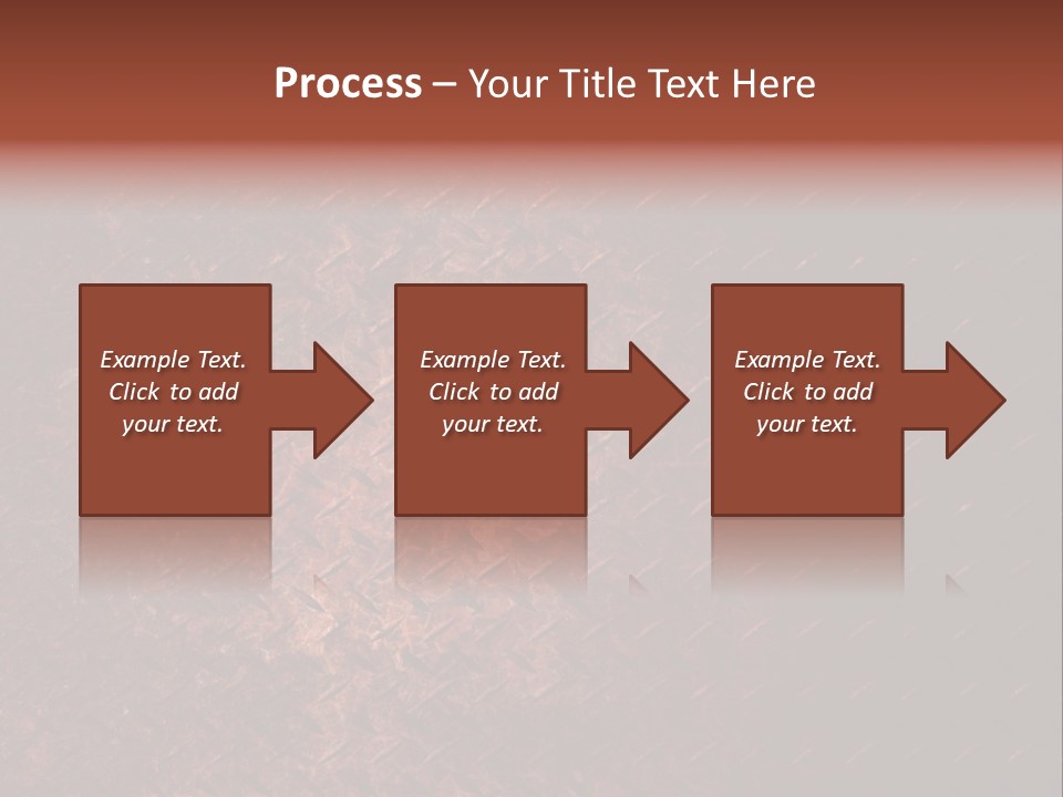 Rough Reflection Strong PowerPoint Template