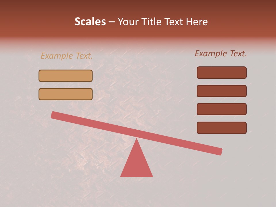 Rough Reflection Strong PowerPoint Template