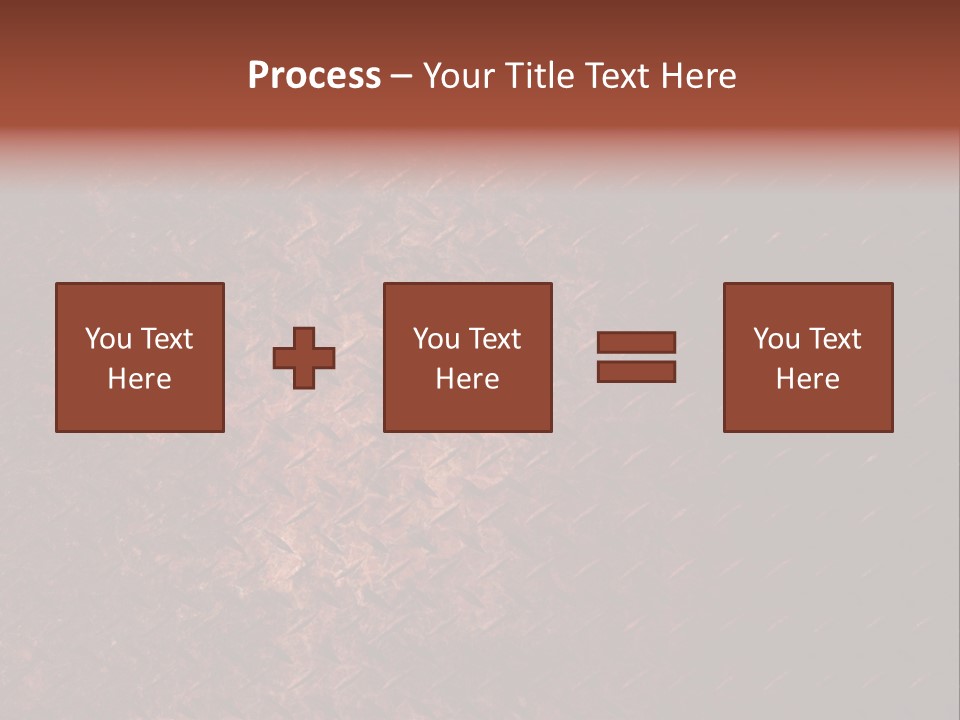 Rough Reflection Strong PowerPoint Template