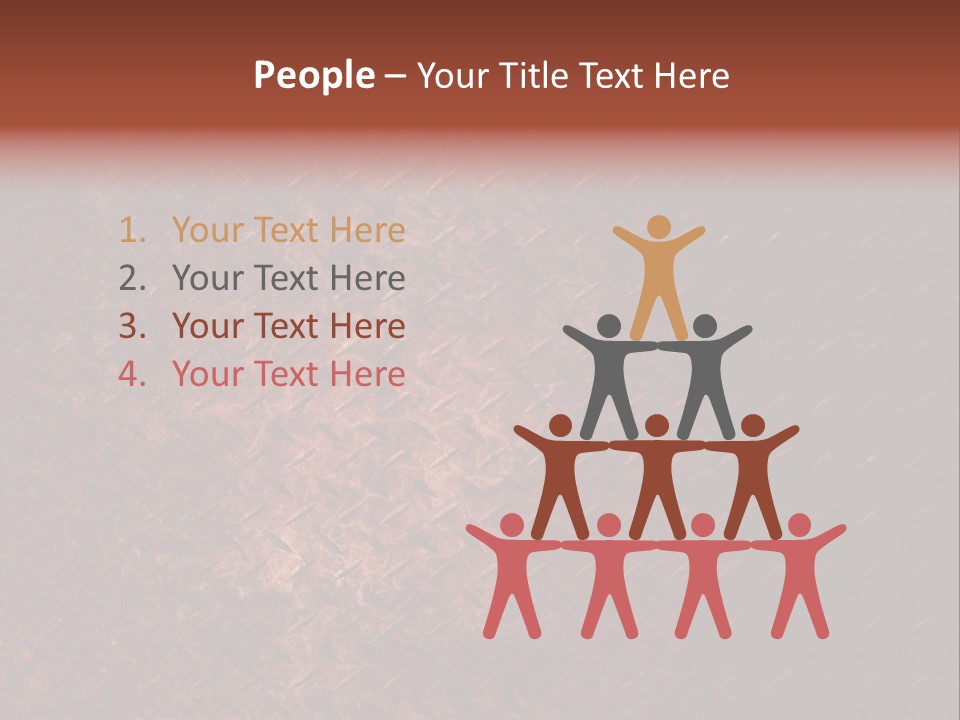 Rough Reflection Strong PowerPoint Template