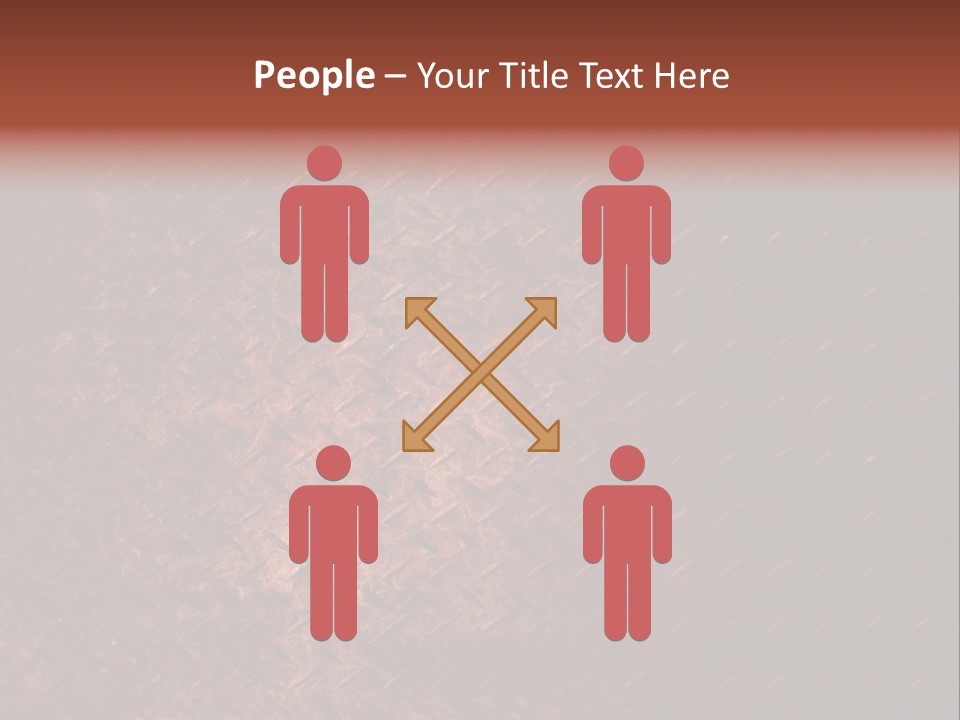 Rough Reflection Strong PowerPoint Template