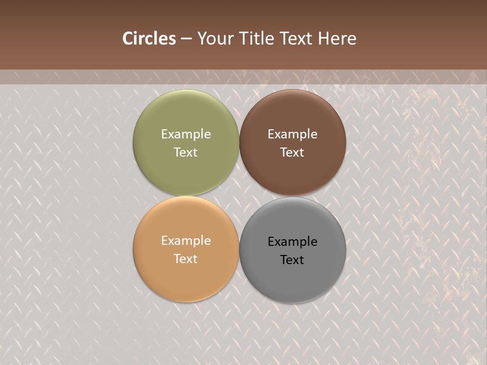 Grid Pattern Grungy PowerPoint Template