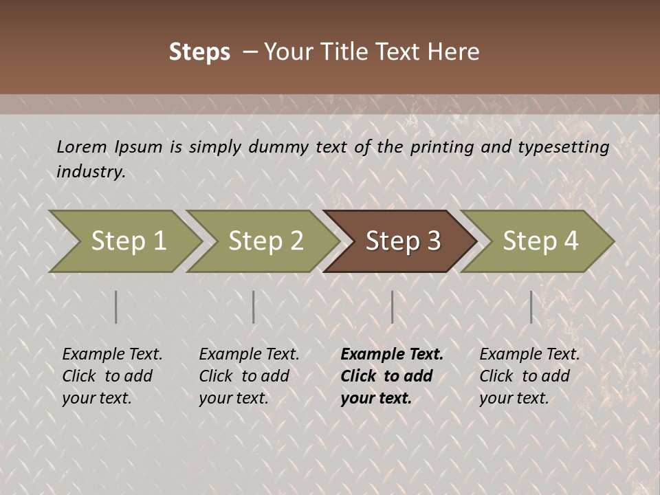 Grid Pattern Grungy PowerPoint Template