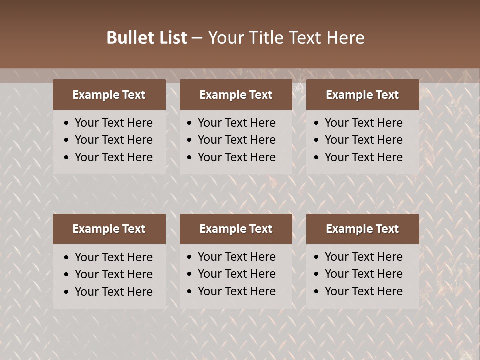 Grid Pattern Grungy PowerPoint Template