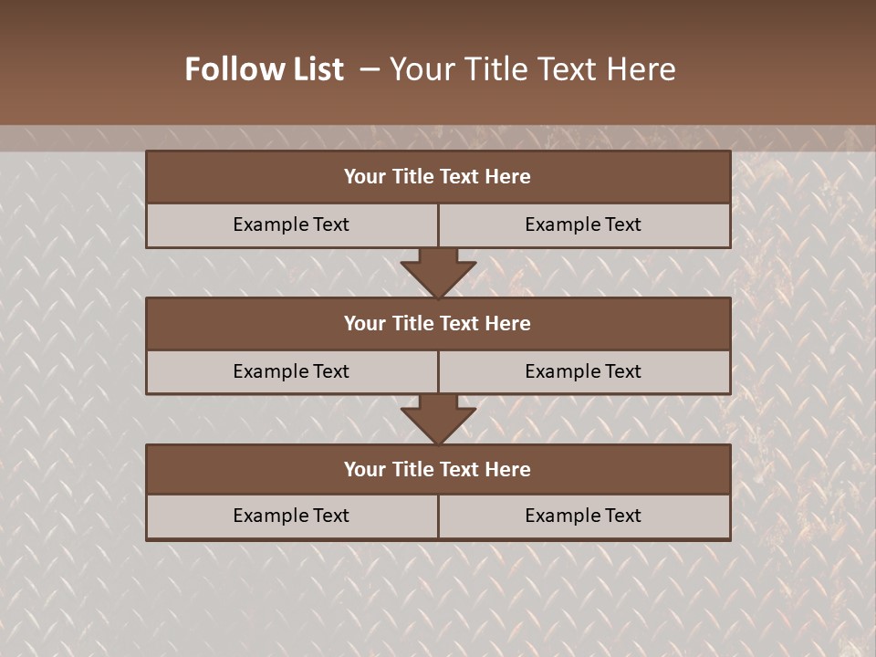 Grid Pattern Grungy PowerPoint Template