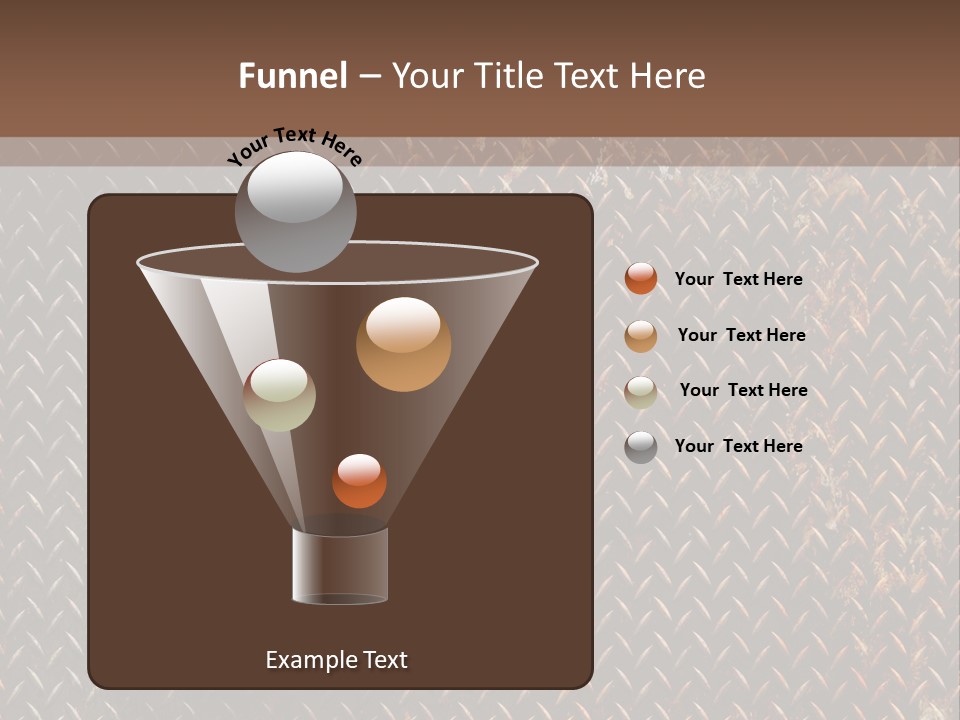 Grid Pattern Grungy PowerPoint Template