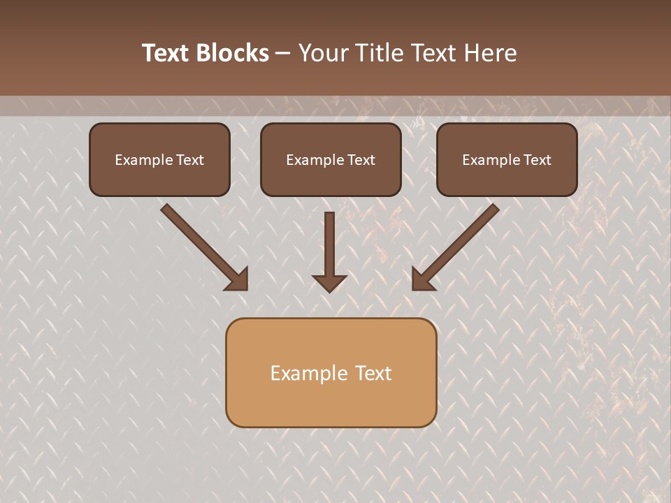 Grid Pattern Grungy PowerPoint Template