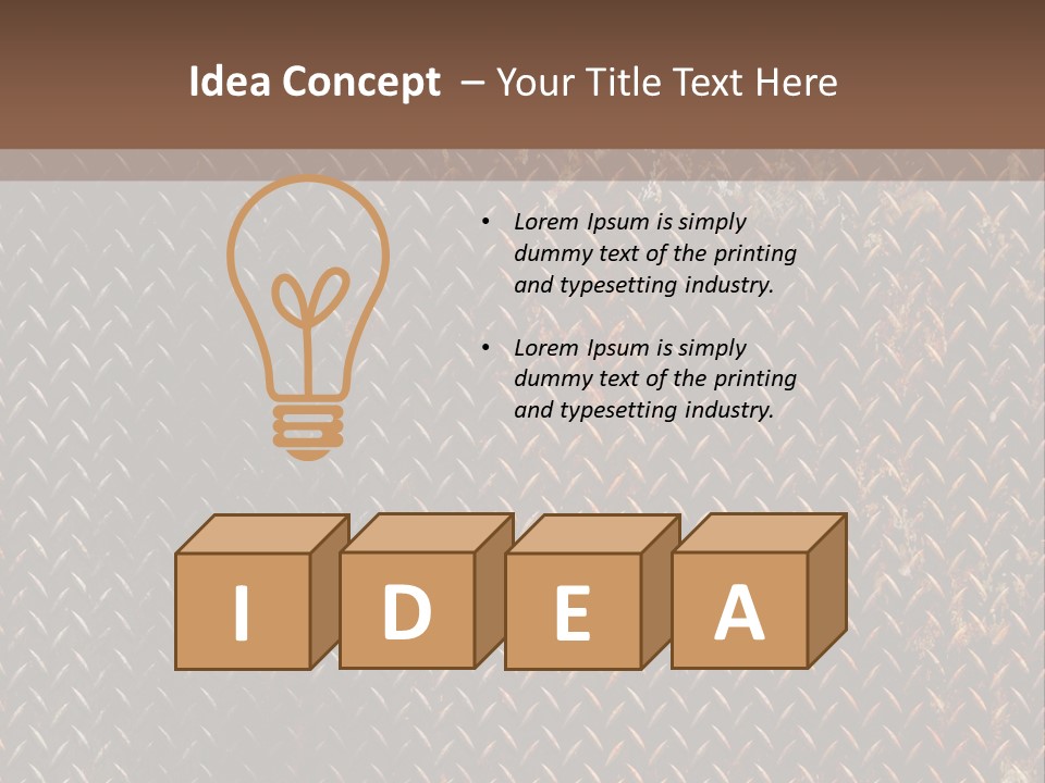 Grid Pattern Grungy PowerPoint Template