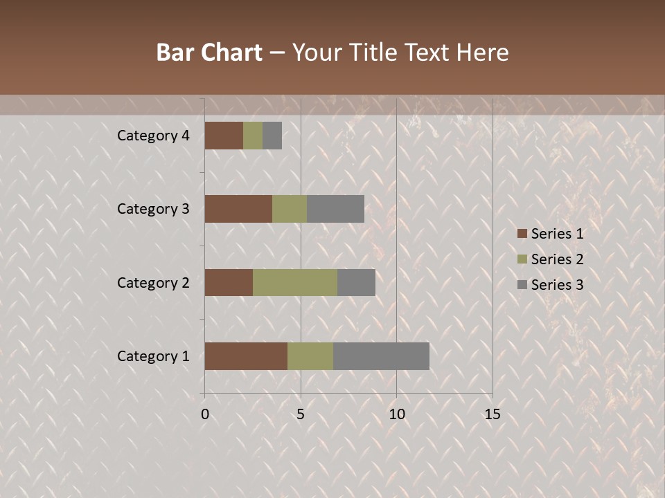 Grid Pattern Grungy PowerPoint Template