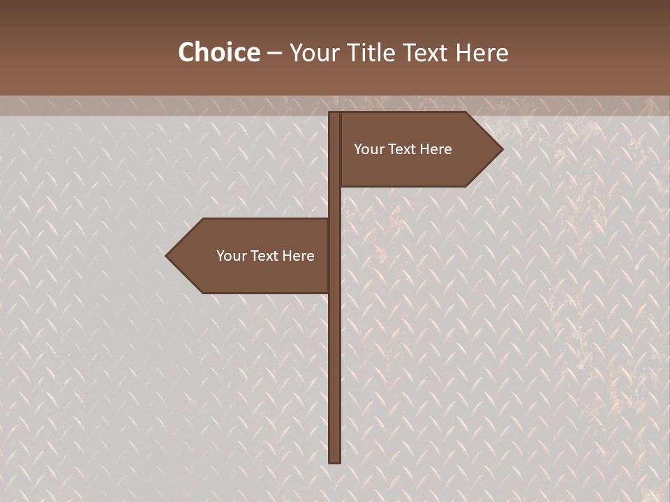 Grid Pattern Grungy PowerPoint Template