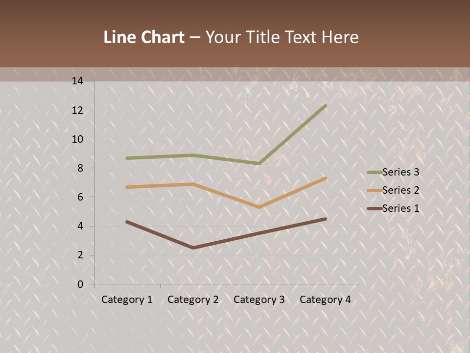 Grid Pattern Grungy PowerPoint Template