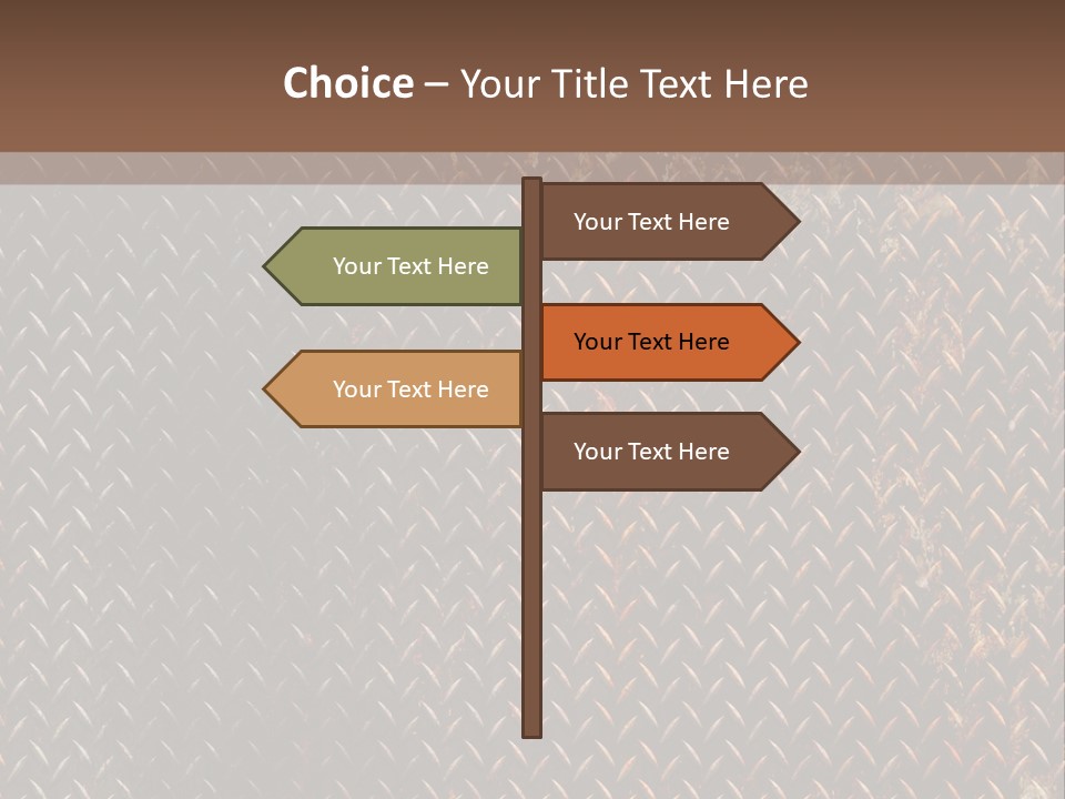 Grid Pattern Grungy PowerPoint Template