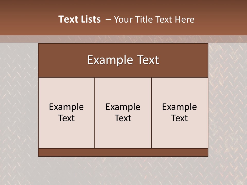 Vector Tile Black PowerPoint Template