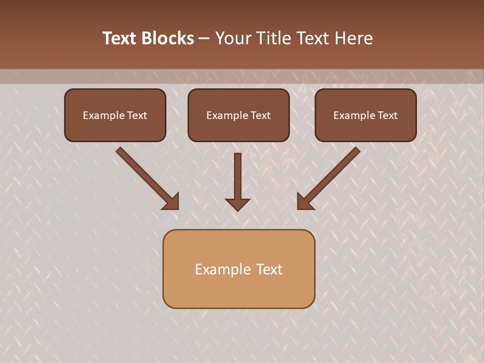 Vector Tile Black PowerPoint Template