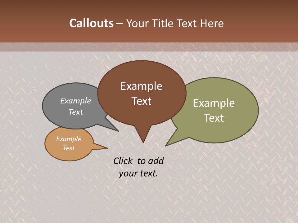 Vector Tile Black PowerPoint Template