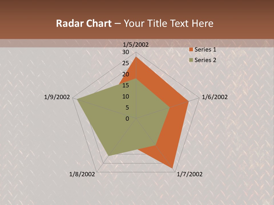 Vector Tile Black PowerPoint Template