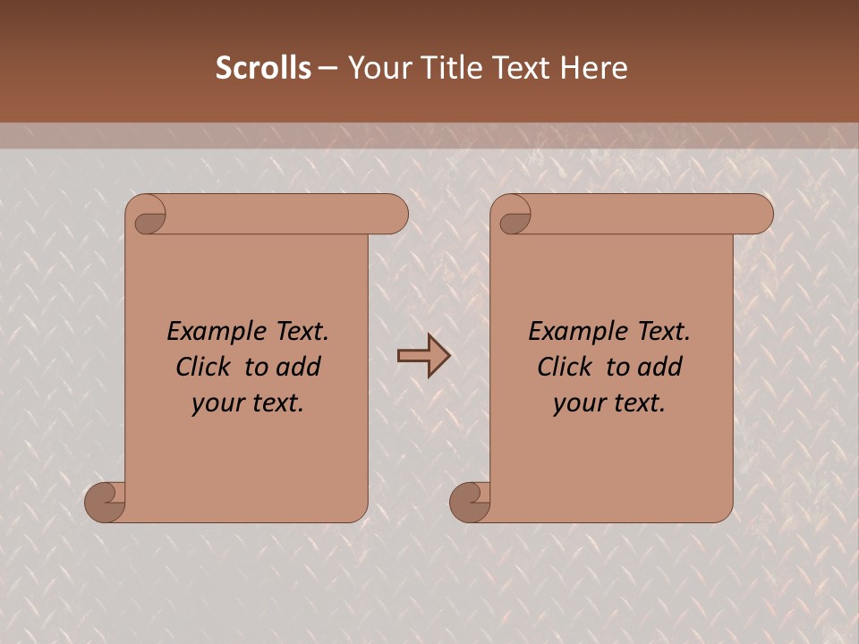 Vector Tile Black PowerPoint Template