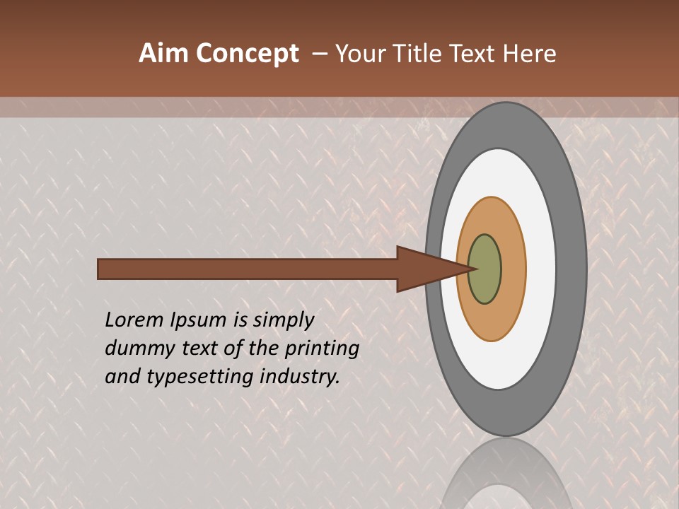 Vector Tile Black PowerPoint Template